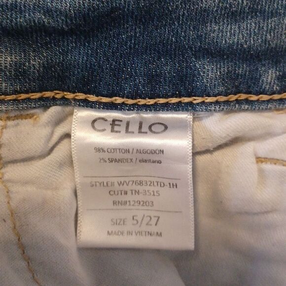 661041...Cello Straight leg Jeans 5/27 - Picture 6 of 6
